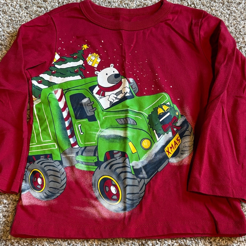 3T Christmas shirt